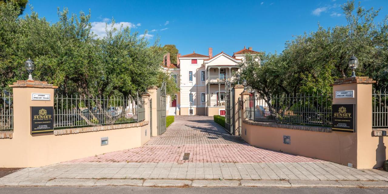 Sunset English Villas Paralía Dış mekan fotoğraf